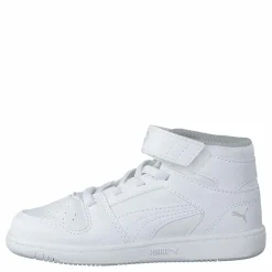 Rebound Layup Sl V Inf White- Black-gray Violet*Puma Hot