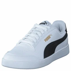 Puma Shuffle White-black-teamgold Guld och Vit Online