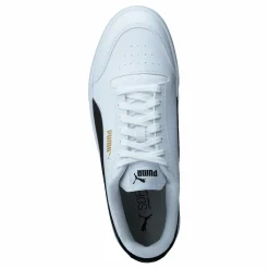 Puma Shuffle White-black-teamgold Guld och Vit Online
