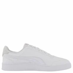Puma Shuffle White-white-teamgold Guld och Vit Discount