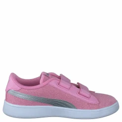 Puma Smash V2 Glitz Glam V Ps Prism Pink- Silver Rosa Outlet