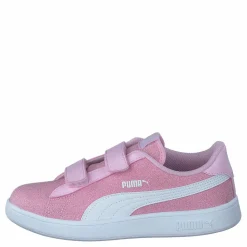 Puma Smash V2 Glitz Glam V Ps Pearl Pink- White Rosa Best
