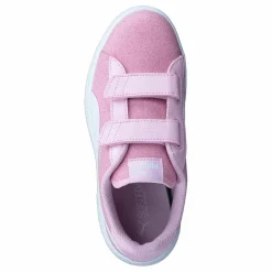 Puma Smash V2 Glitz Glam V Ps Pearl Pink- White Rosa Best