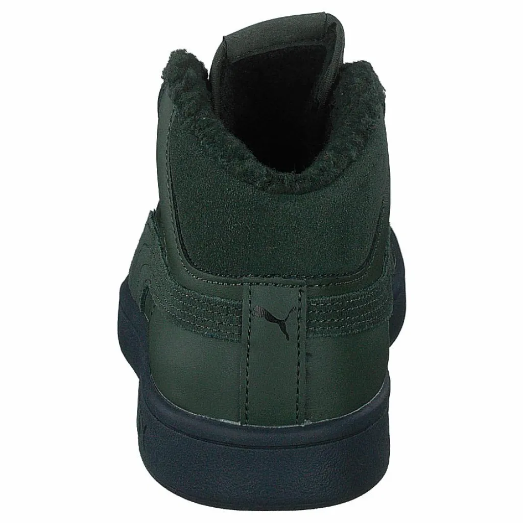 Puma Smash V2 Mid Wtr L Dark Green/Black Svart Hot