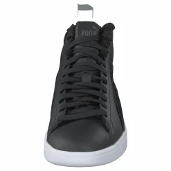 Puma Smash V2 Mid Wtr L Black-dark Shadow- White Svart Discount
