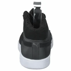 Puma Smash V2 Mid Wtr L Black-dark Shadow- White Svart Discount