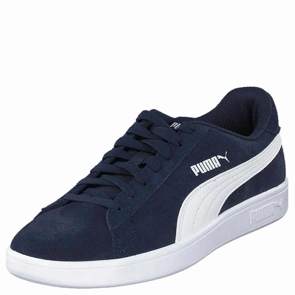 Puma Smash V2 Peacoat- White Blå New