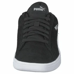 Puma Smash V2 Black- White-silver Svart Clearance