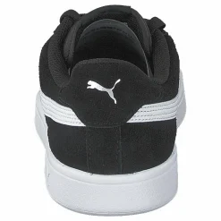 Puma Smash V2 Black- White-silver Svart Clearance