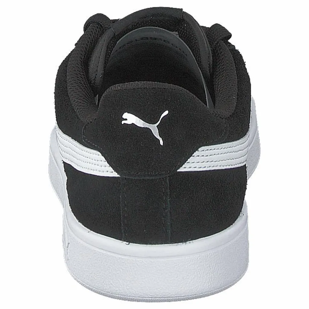 Puma Smash V2 Black- White-silver Svart Clearance