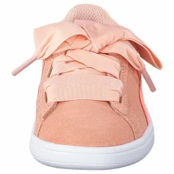 Puma Smash V2 Ribbon Ac Ps Peach Bud-bright Peach Rosa och Beige Hot