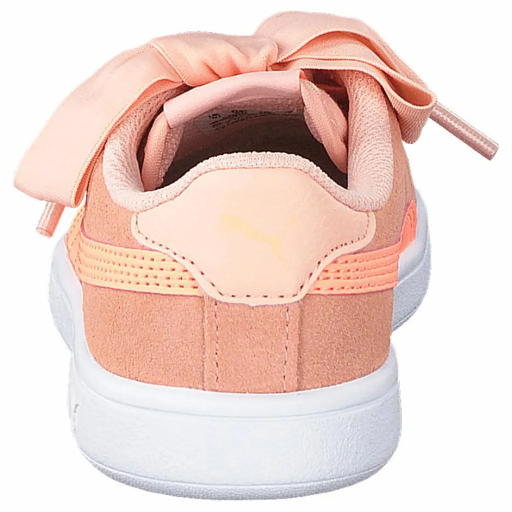 Puma Smash V2 Ribbon Ac Ps Peach Bud-bright Peach Rosa och Beige Hot