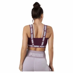 Puma Strong Crop Top Grape Wine Lila Hot