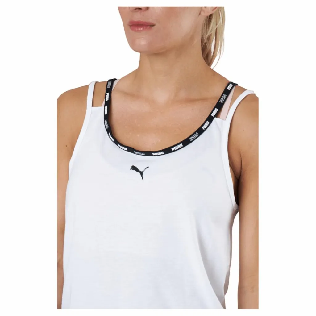 Puma Strong Triblend Tank White Vit