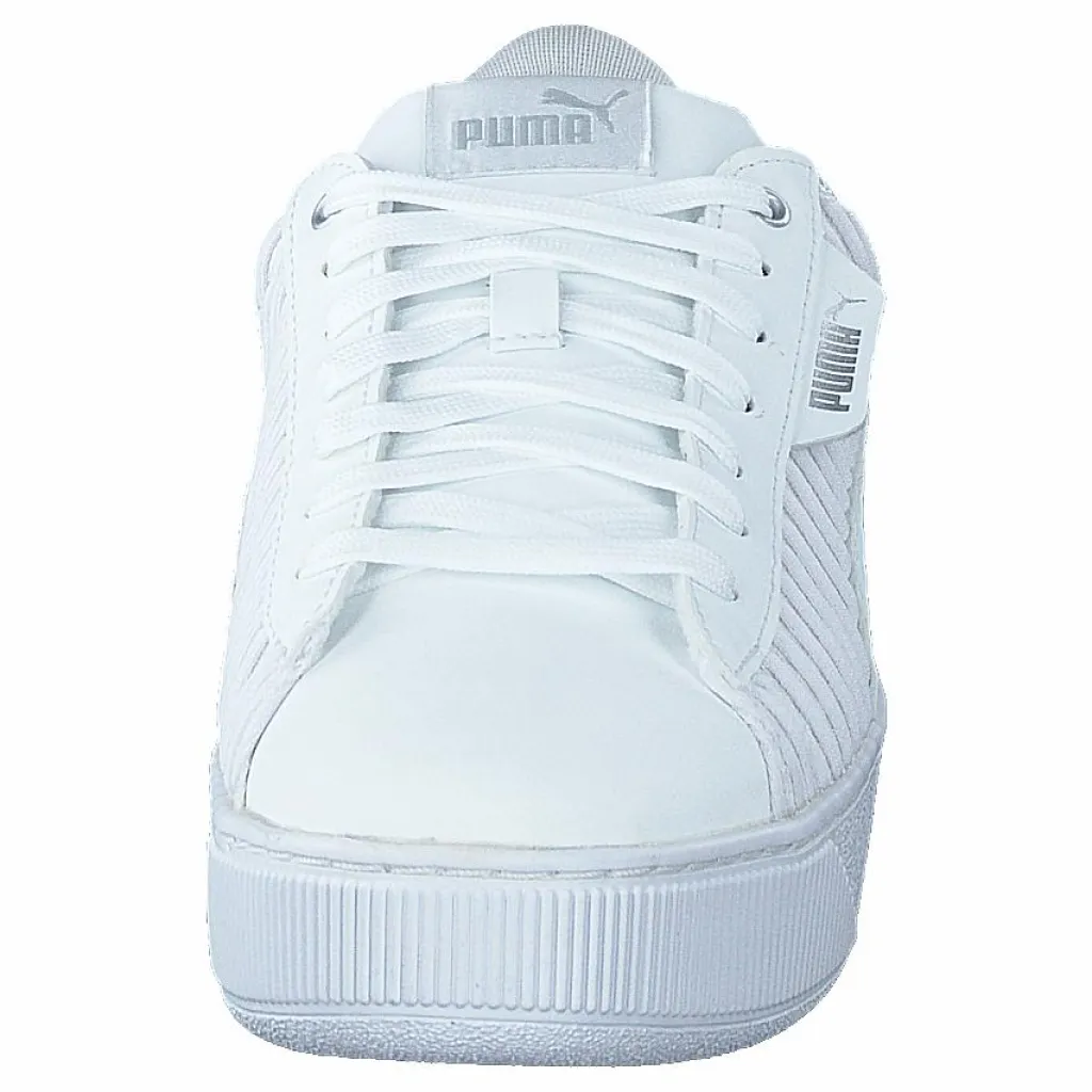 Puma Vikky Platform Ep Q2 White- White Vit Discount