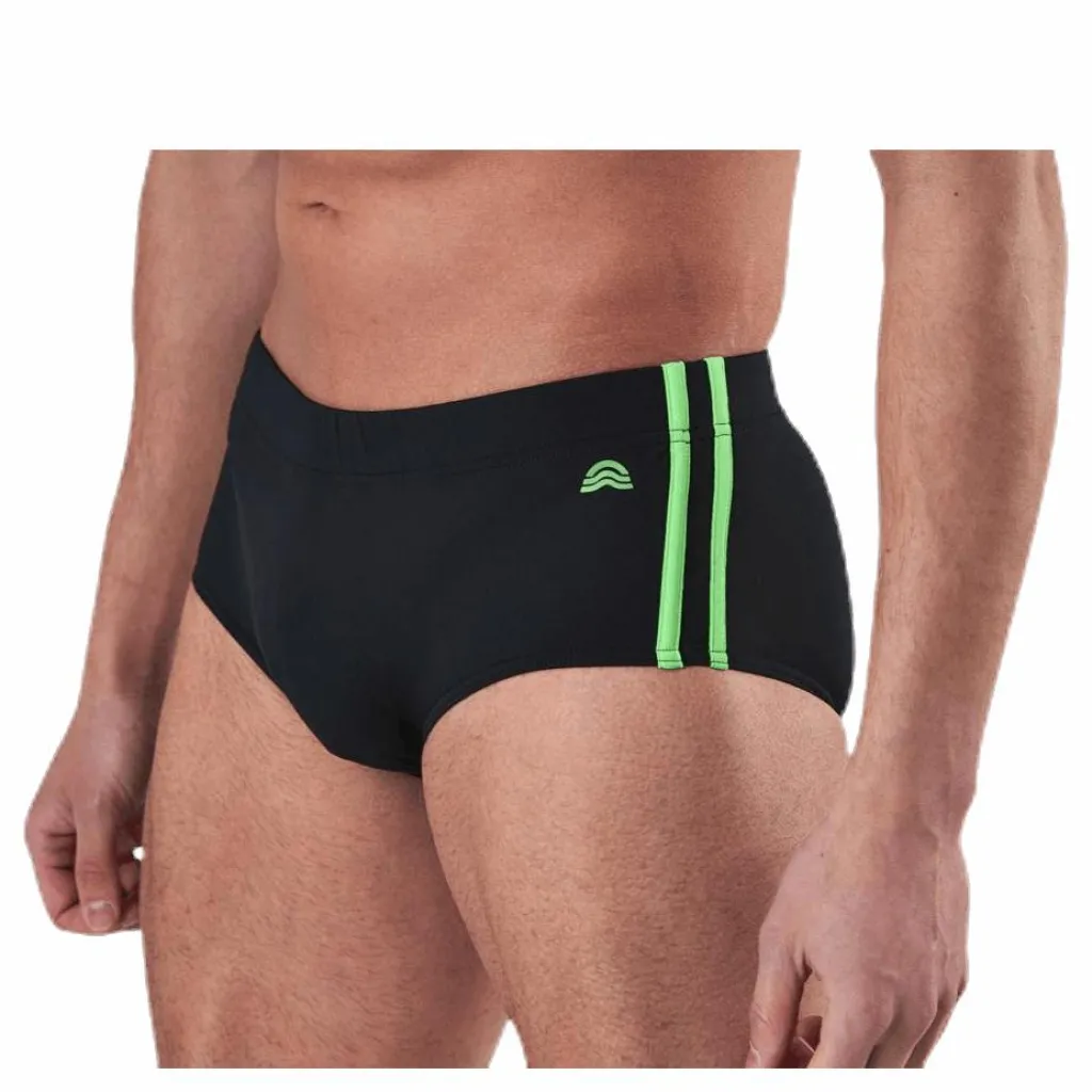 Aquarapid Punky Swim Trunks Briefs Black Svart Clearance