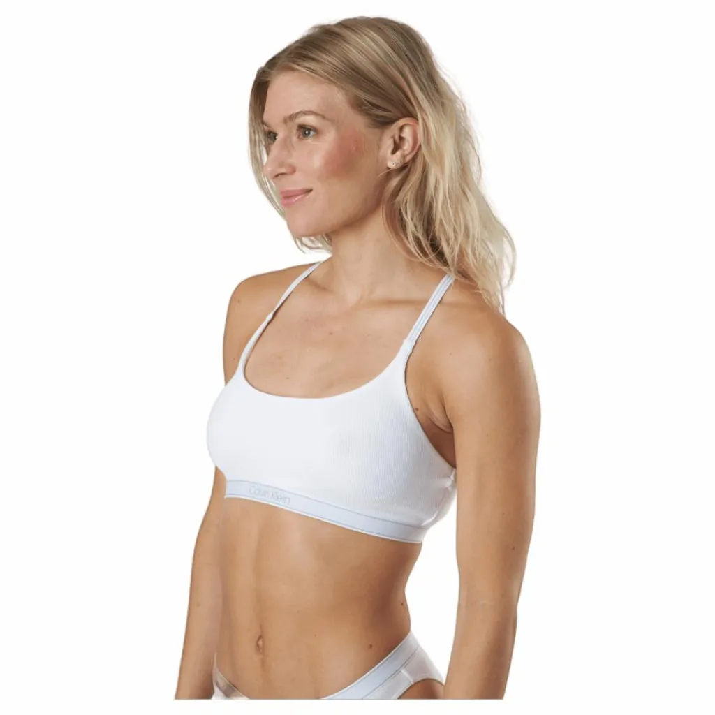 Pure Fashion Unlined Bralette White*Calvin Klein Sale