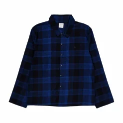 Pure Flannel L/s Button Down Black*Calvin Klein