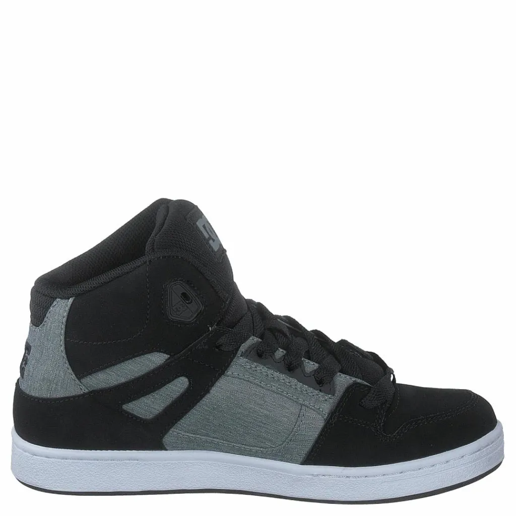 DC Shoes Pure High-top Black/charcoal Svart Hot