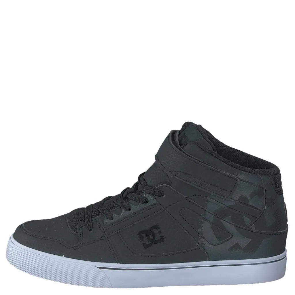 DC Shoes Pure High-top Se Ev Sn Black/white/black Svart Outlet
