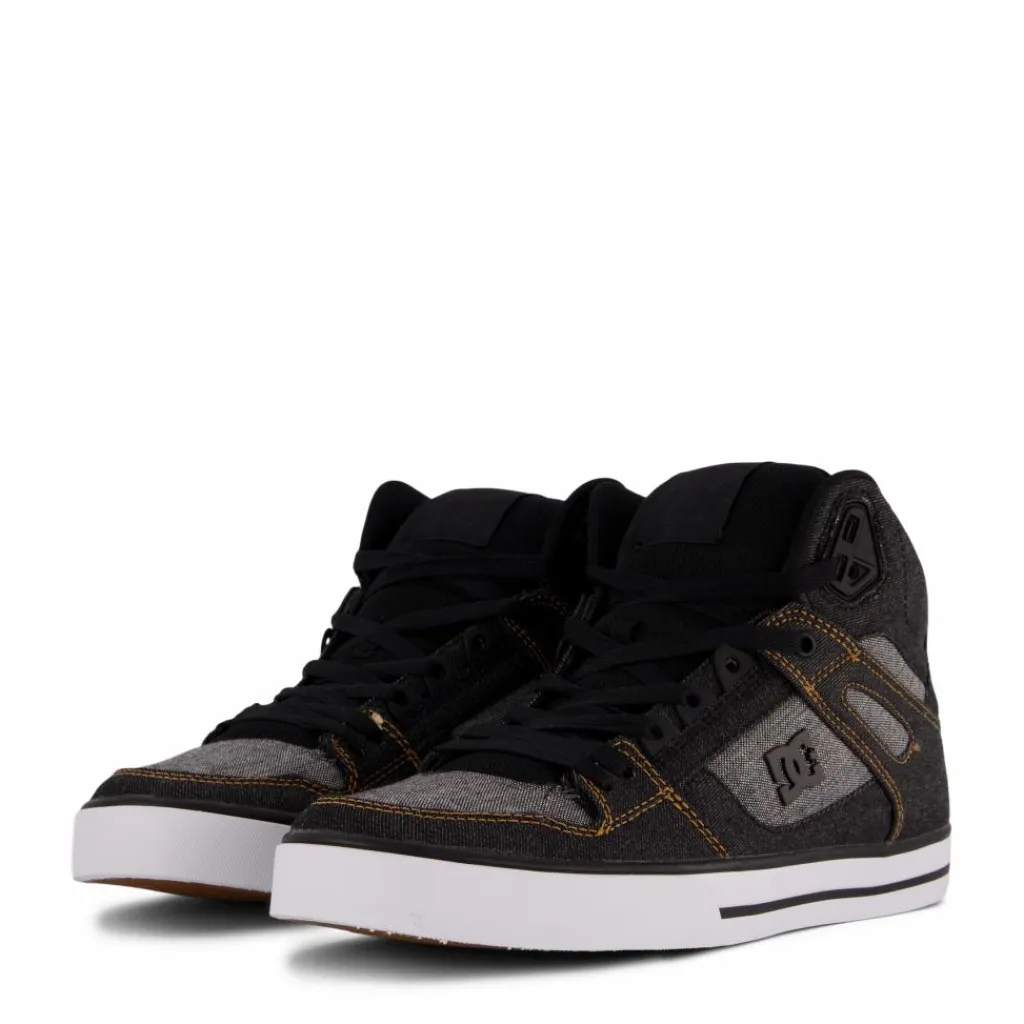 Pure High-top Wc Black/armor/black*DC Shoes Best
