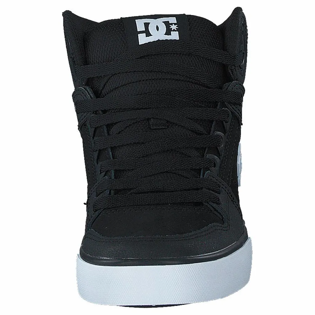 DC Shoes Pure High-top Wc Black/black/white Svart Sale