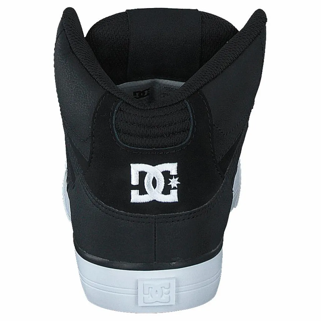 DC Shoes Pure High-top Wc Black/black/white Svart Sale