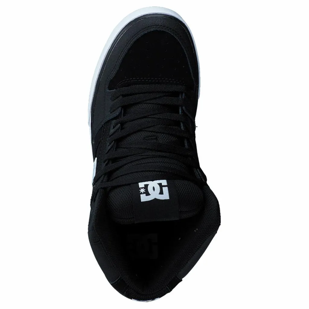 DC Shoes Pure High-top Wc Black/black/white Svart Sale