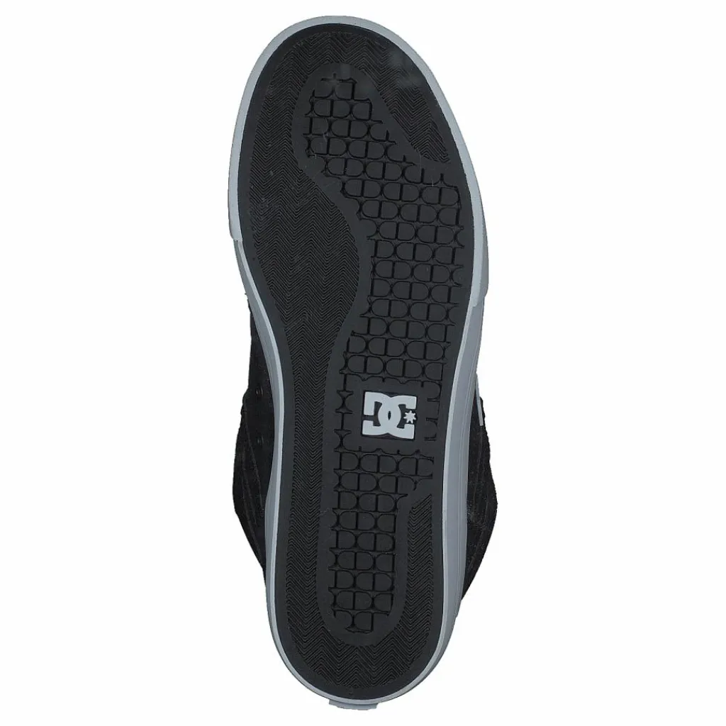 DC Shoes Pure High-top Wc Black/black/white Svart Sale