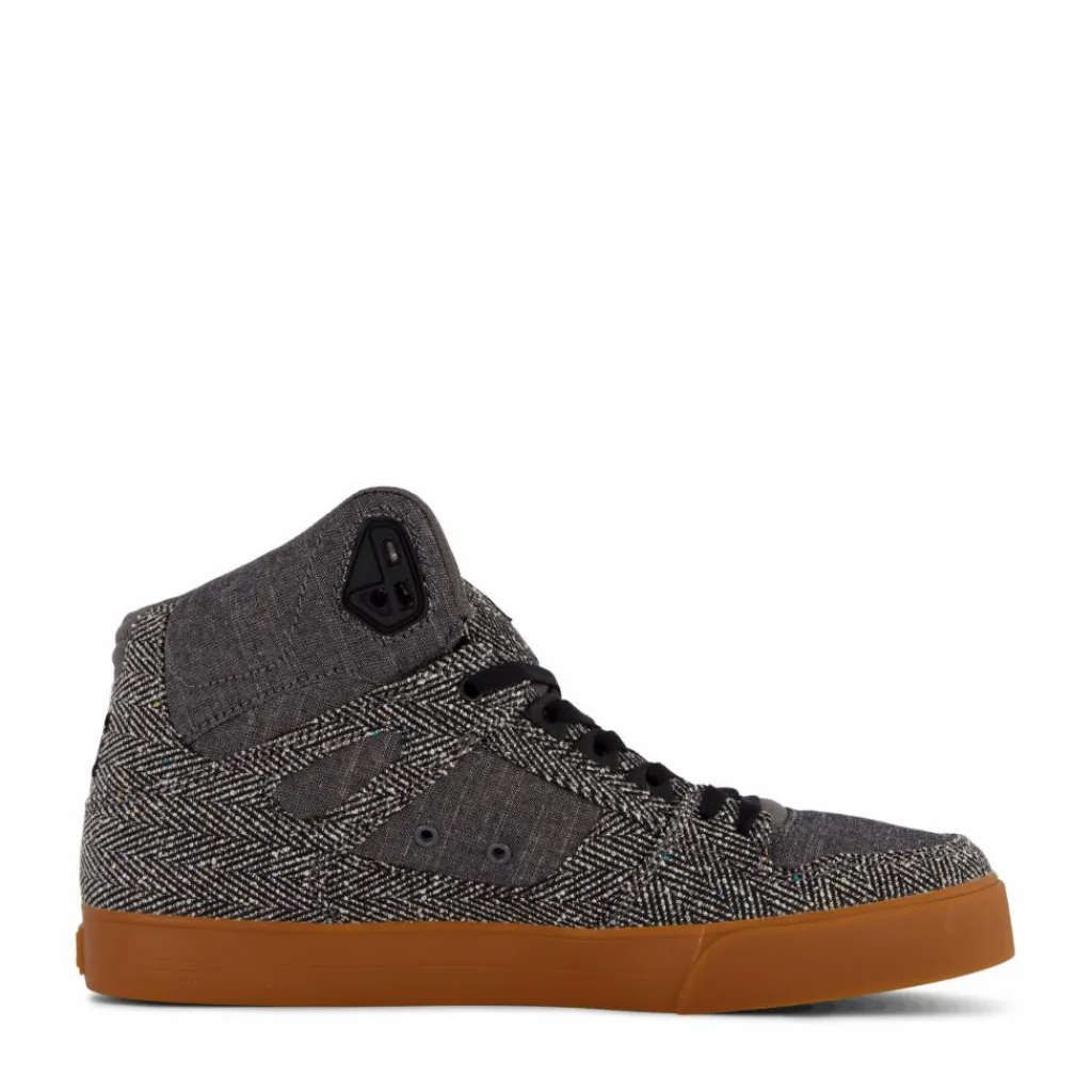 DC Shoes Pure High-top Wc Carbon/gum Grå Sale