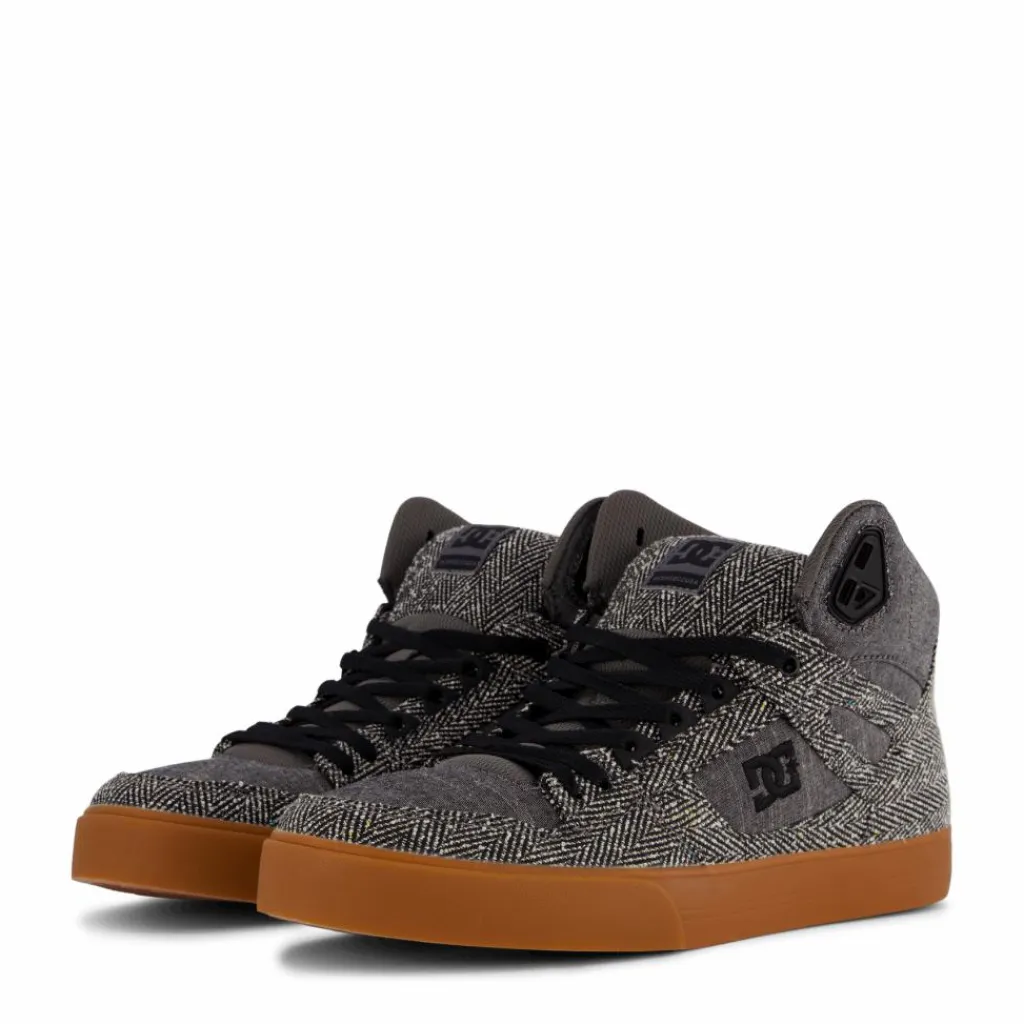 DC Shoes Pure High-top Wc Carbon/gum Grå Sale