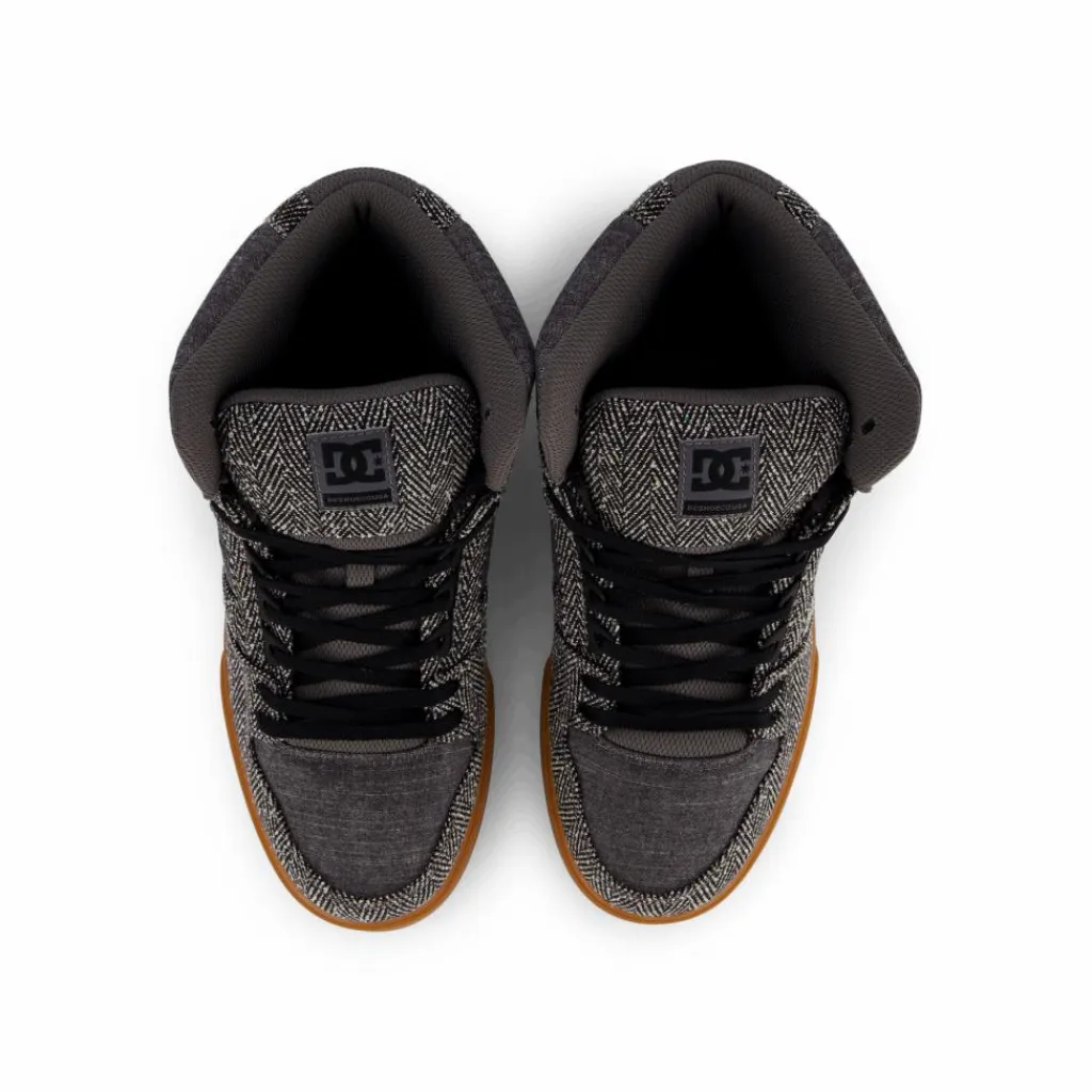 DC Shoes Pure High-top Wc Carbon/gum Grå Sale