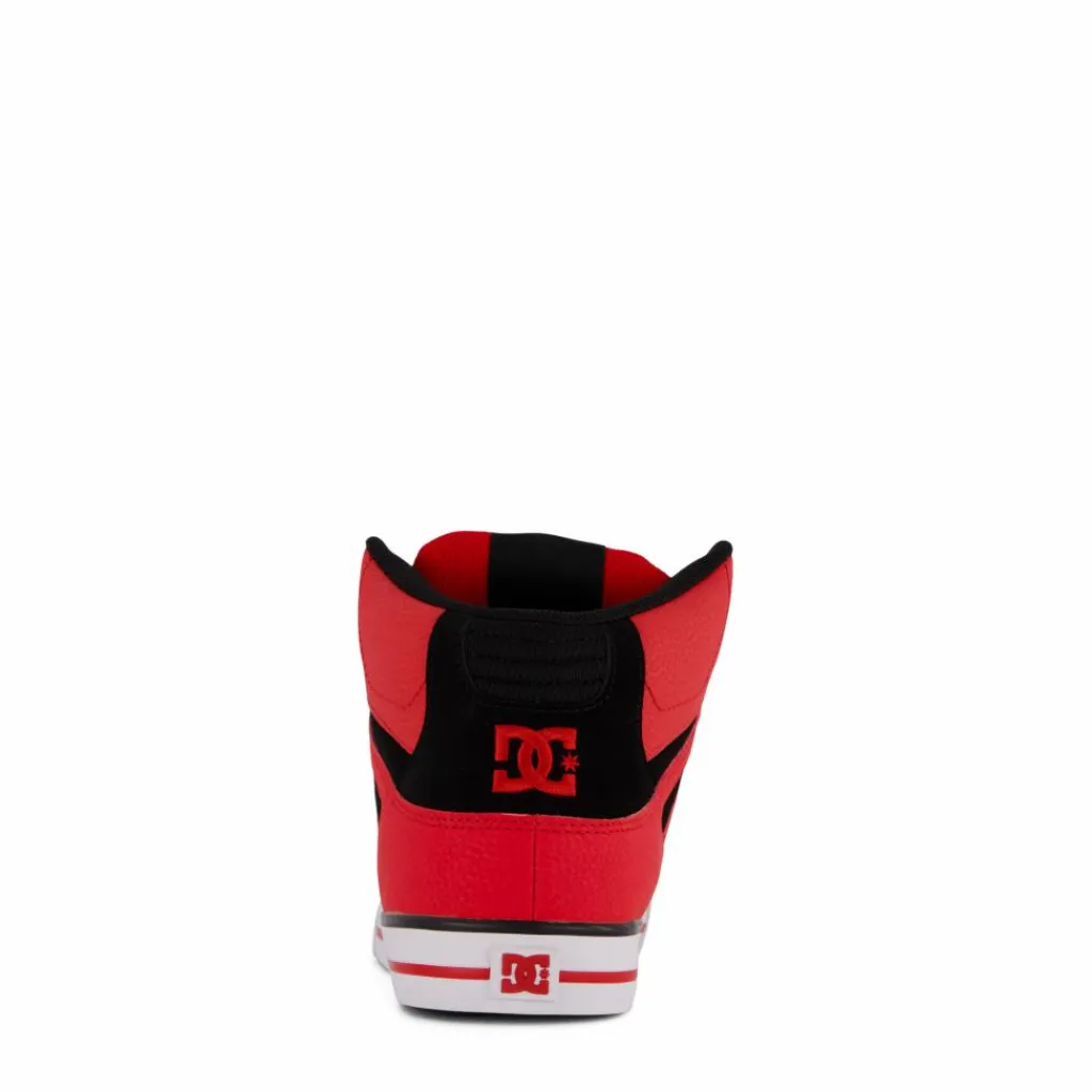 Pure High-top Wc Fiery Red/white/black*DC Shoes Best