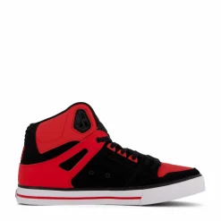 Pure High-top Wc Fiery Red/white/black*DC Shoes Best