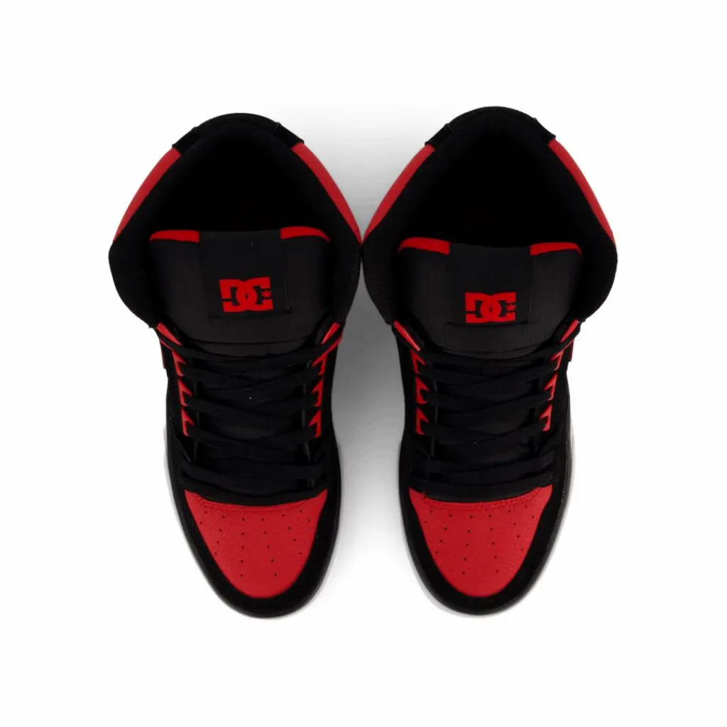 Pure High-top Wc Fiery Red/white/black*DC Shoes Best