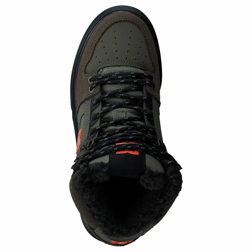 Pure High-top Wc Wnt Dusty Olive/orange*DC Shoes Online