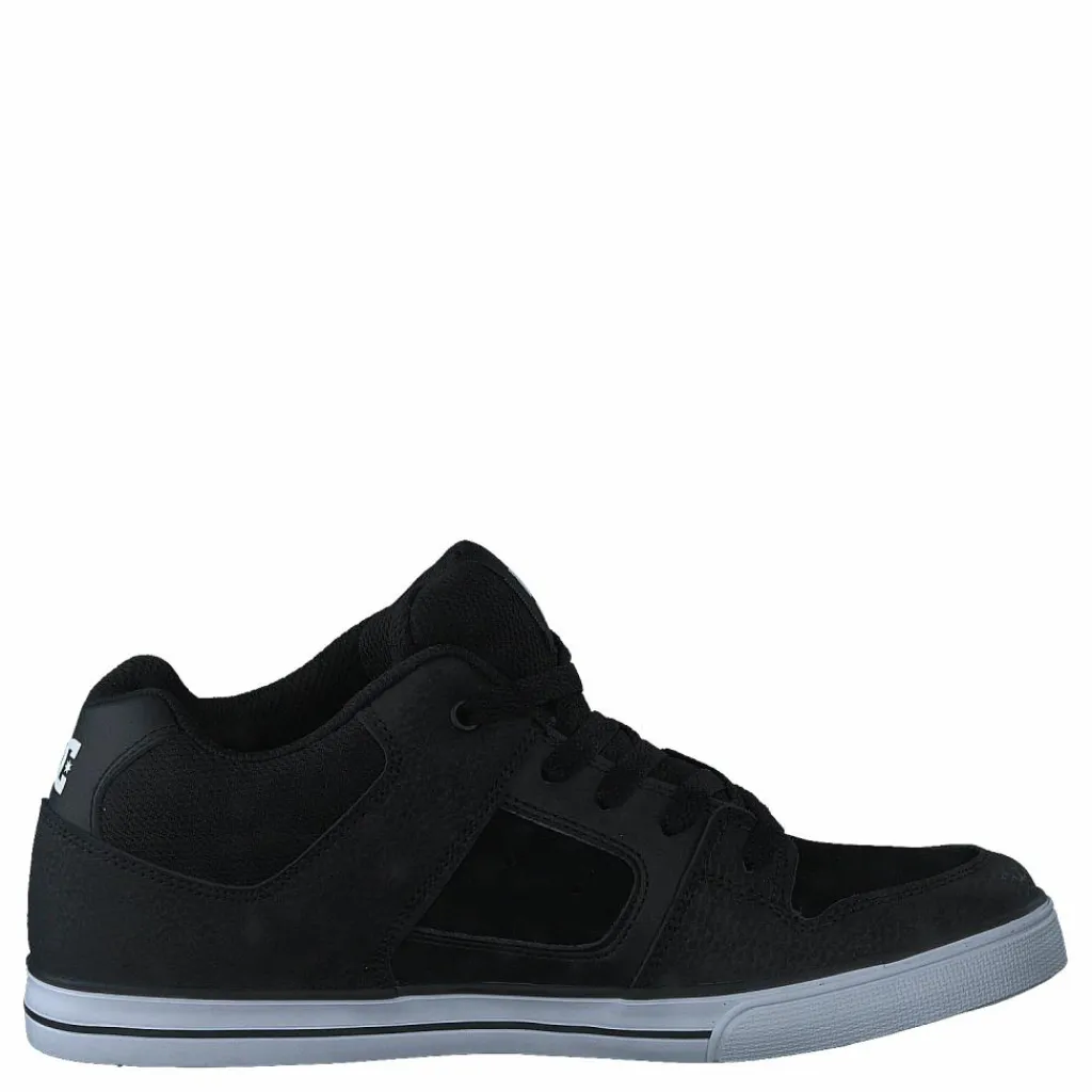DC Shoes Pure Mid Black/white Svart Online