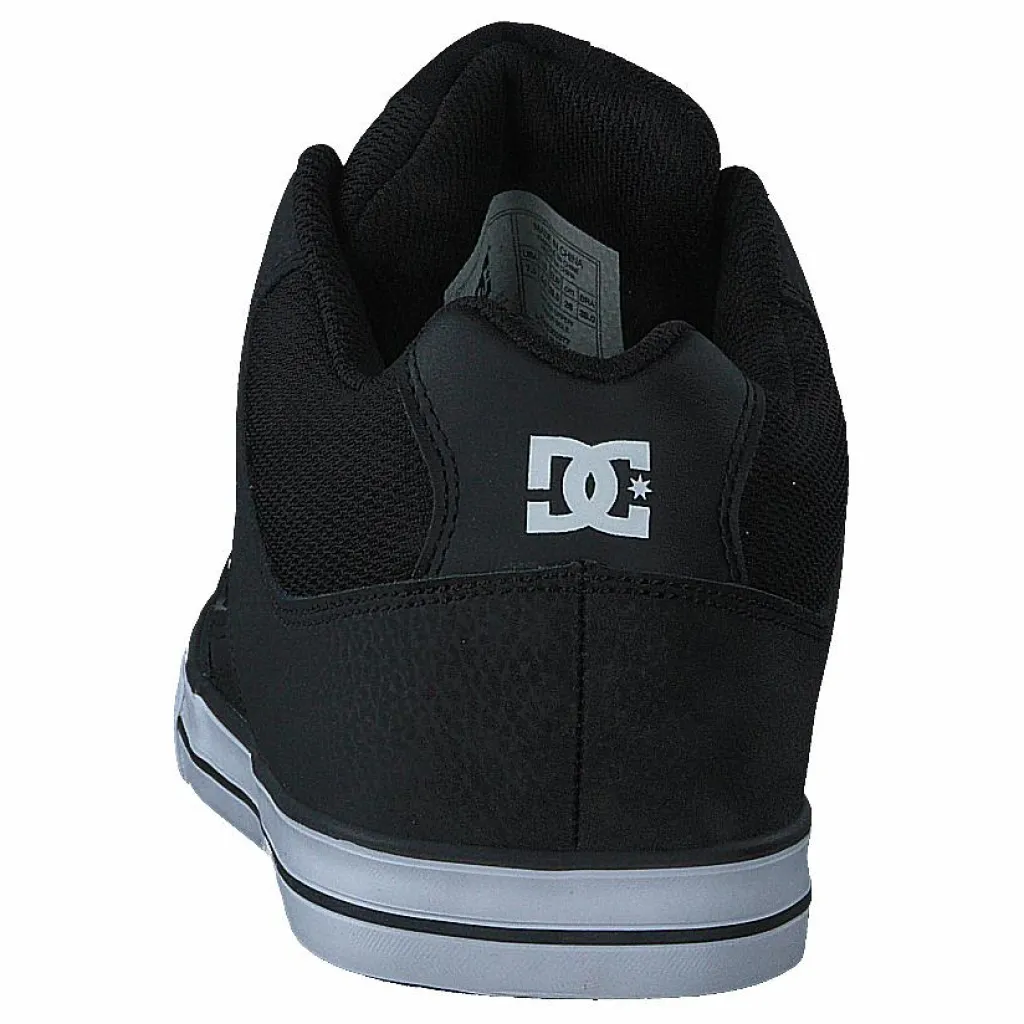 DC Shoes Pure Mid Black/white Svart Online