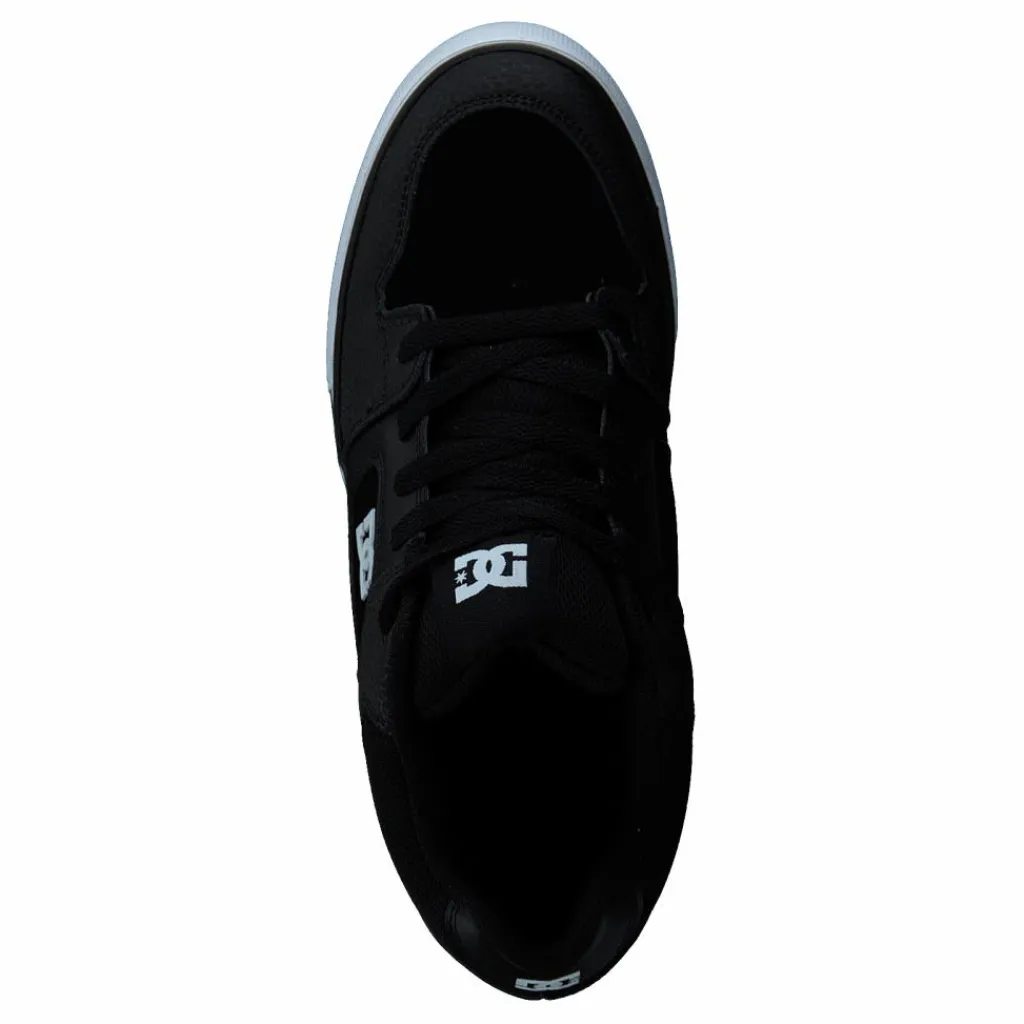 DC Shoes Pure Mid Black/white Svart Online