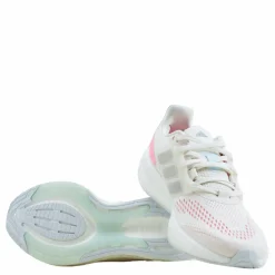 adidas Pureboost 22 Shoes Cloud White / Silver Metallic / Beam Pink Best