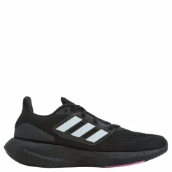 adidas Pureboost 22 Shoes Core Black / Cloud White / Semi Pulse Lilac
