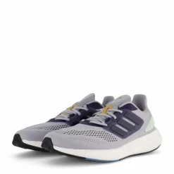 adidas Pureboost 22 Shoes Halo Silver / Shadow Navy / Linen Green Discount