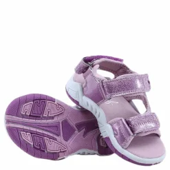 Puula Blinking Sandals Purple*Leaf Outlet