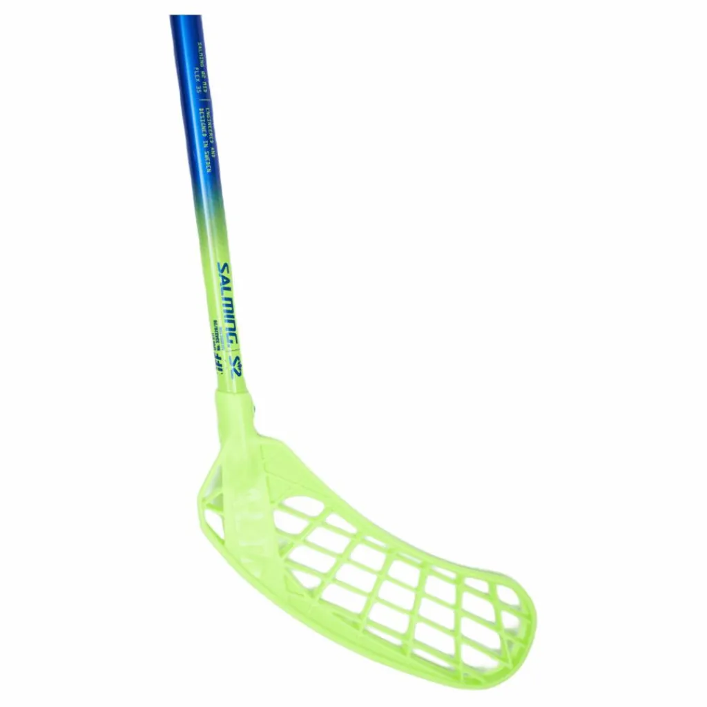 Salming Q2 Mid 67 cm Flex 35 Blue/Yellow Blå och Gul Discount