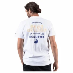 adidas Q3 Shop Tee 1 White Vit Online