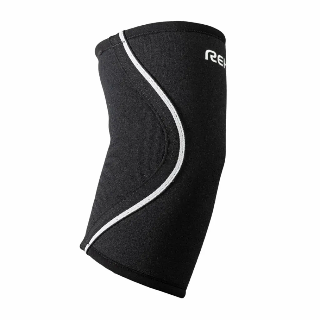 Qd Elbow Sleeve 3mm Black*Rehband Discount