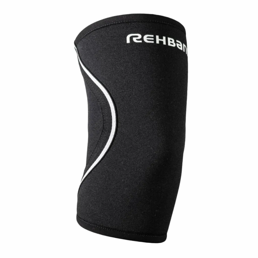Qd Elbow Sleeve 3mm Black*Rehband Discount