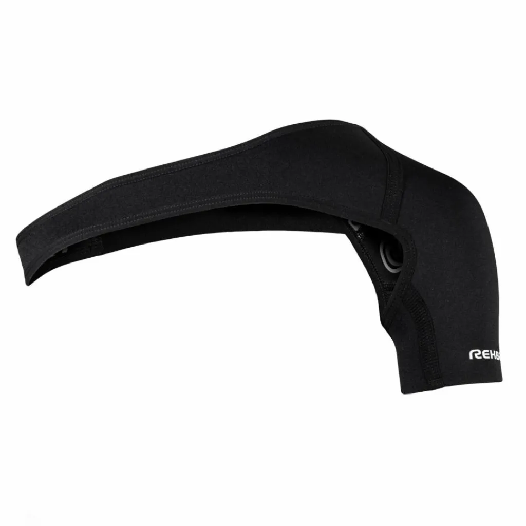Rehband Qd Shoulder Support Right 3mm Black Svart