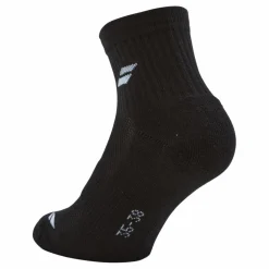 Quarter 3 Pairs Pack Black*Babolat Clearance