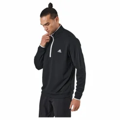 Quarter-Zip Sweatshirt Black*adidas Outlet